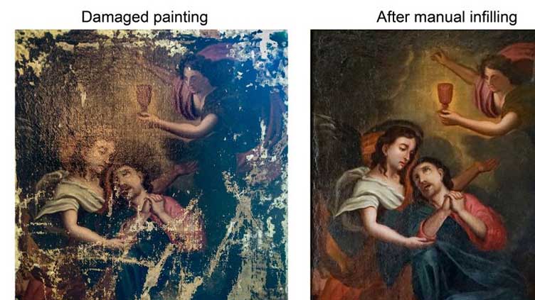 AIrestoration, ArtConservation, PaintingRepair