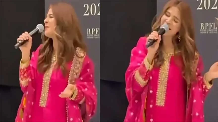 AyeshaOmar, LondonFashionShow, RisingPakistan