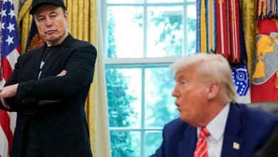 Dispute, Musk, Trump