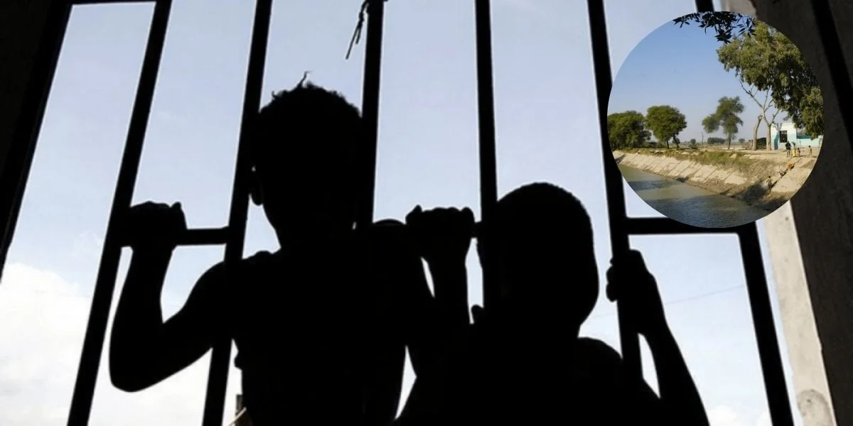 child abuse, police custody, Hafizabad canal