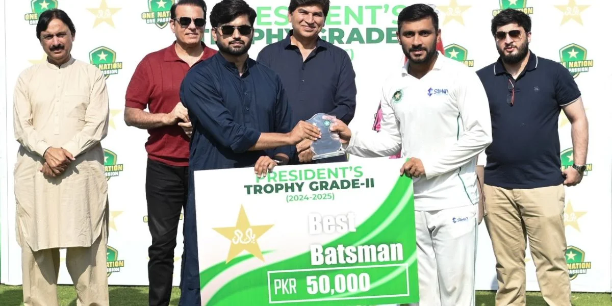 Sahir Associates, President’s Trophy, cricket, Khan Zeb, Fahad Usman