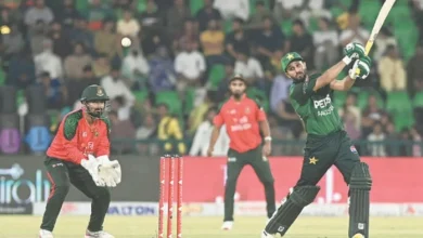 Mohammad Haris, Pakistan, T20I century, Bangladesh, clean sweep