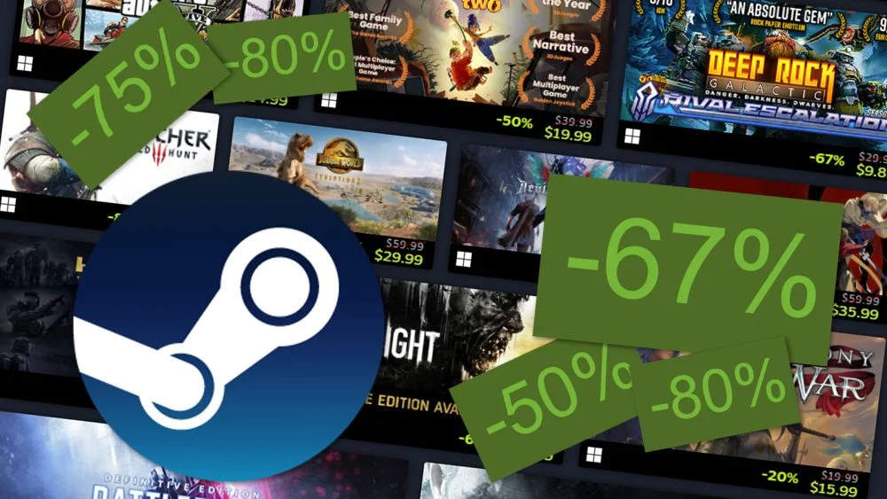 Steam, Discounts, Gaming