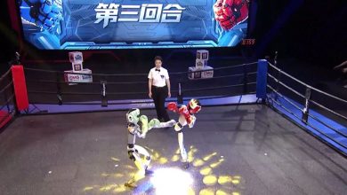 انسان نما روبوٹس، باکسنگ، پہلی بار،