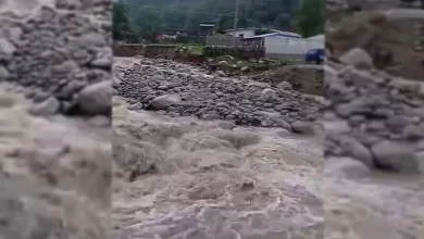 اپر دیر، سیلاب، پل ٹوٹنا